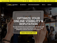Tablet Screenshot of optimizemediamarketing.com